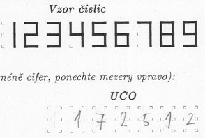 scanned numbers