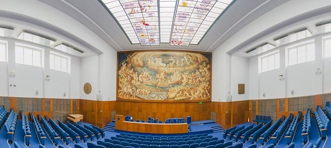 Aula, Faculty of Law, Masaryk University, Brno