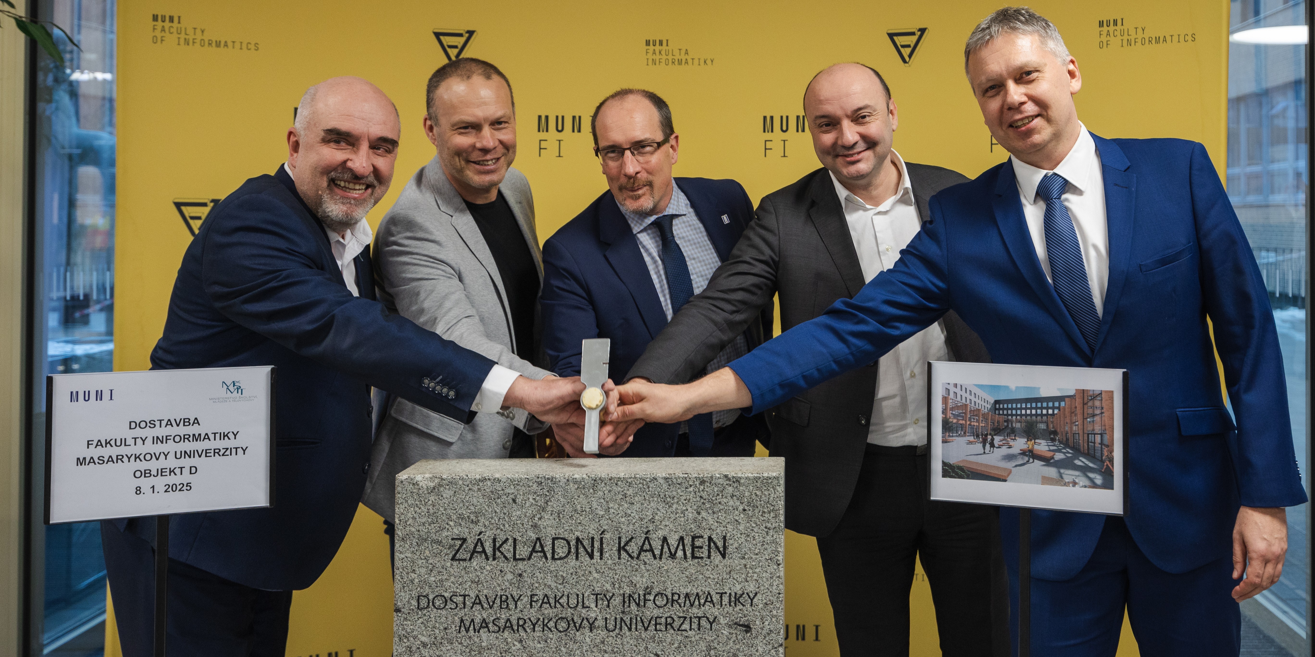 MU to build new Faculty of Informatics building for CZK 751 million