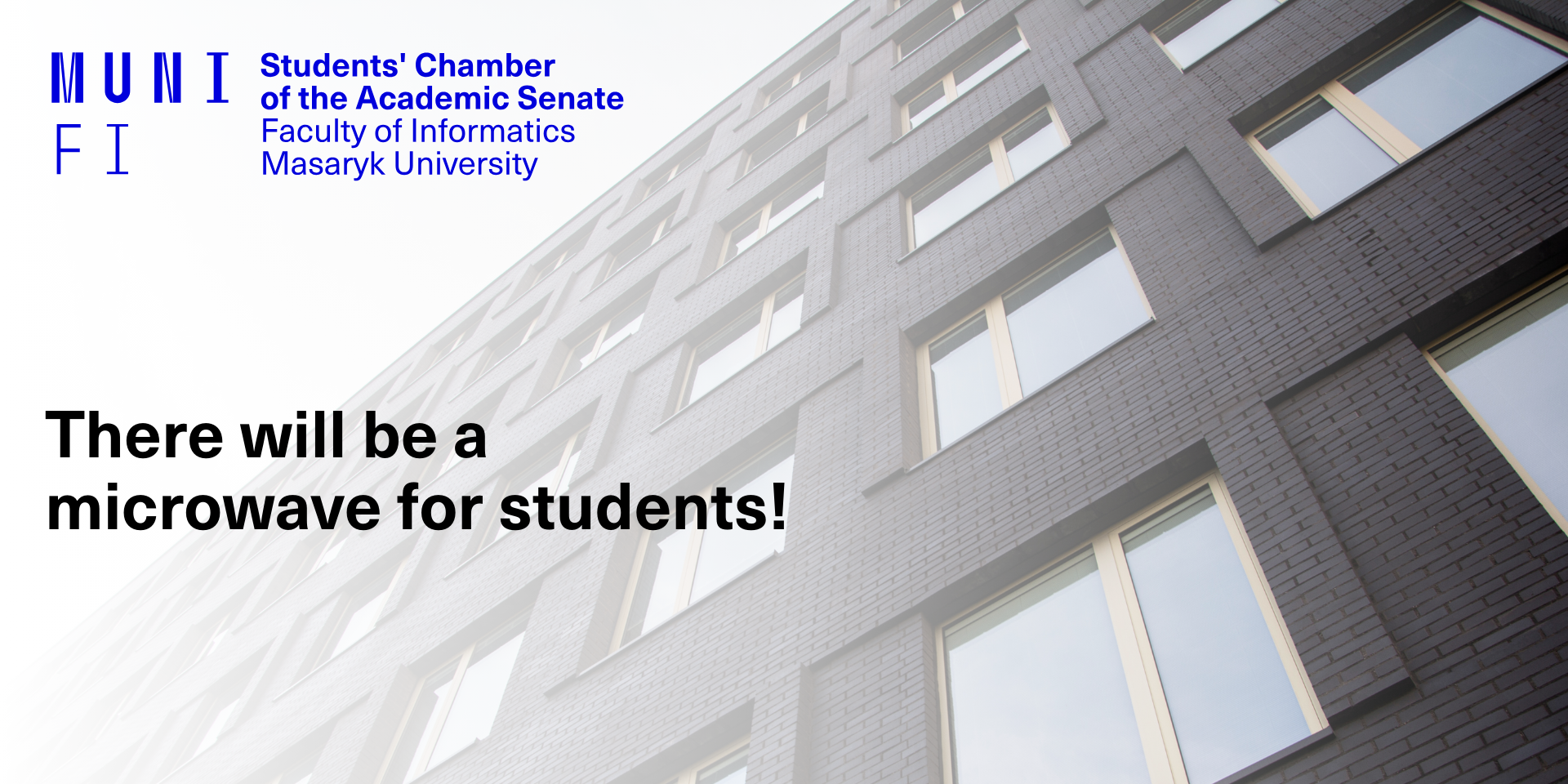 There will be a microwave for students!