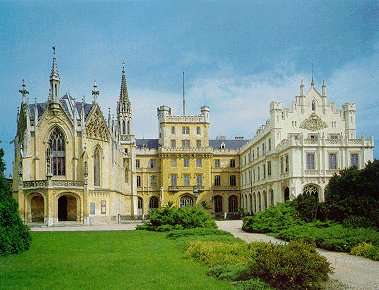 The Lednice Castle
