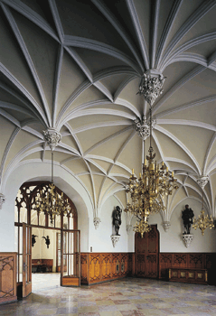 The Lednice Castle inside
