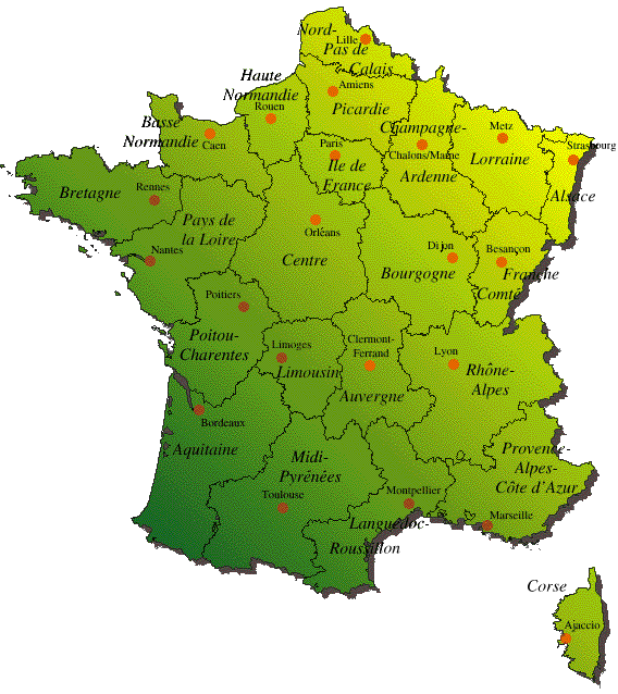 Carte de France