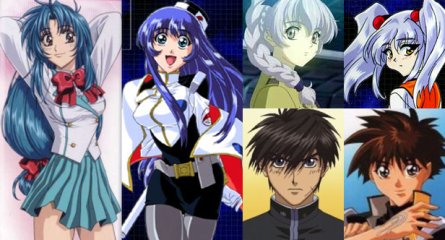 Nadesico versus FMP characters