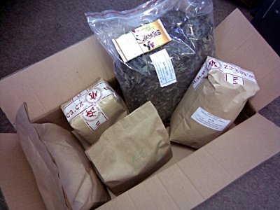 Bags of tea