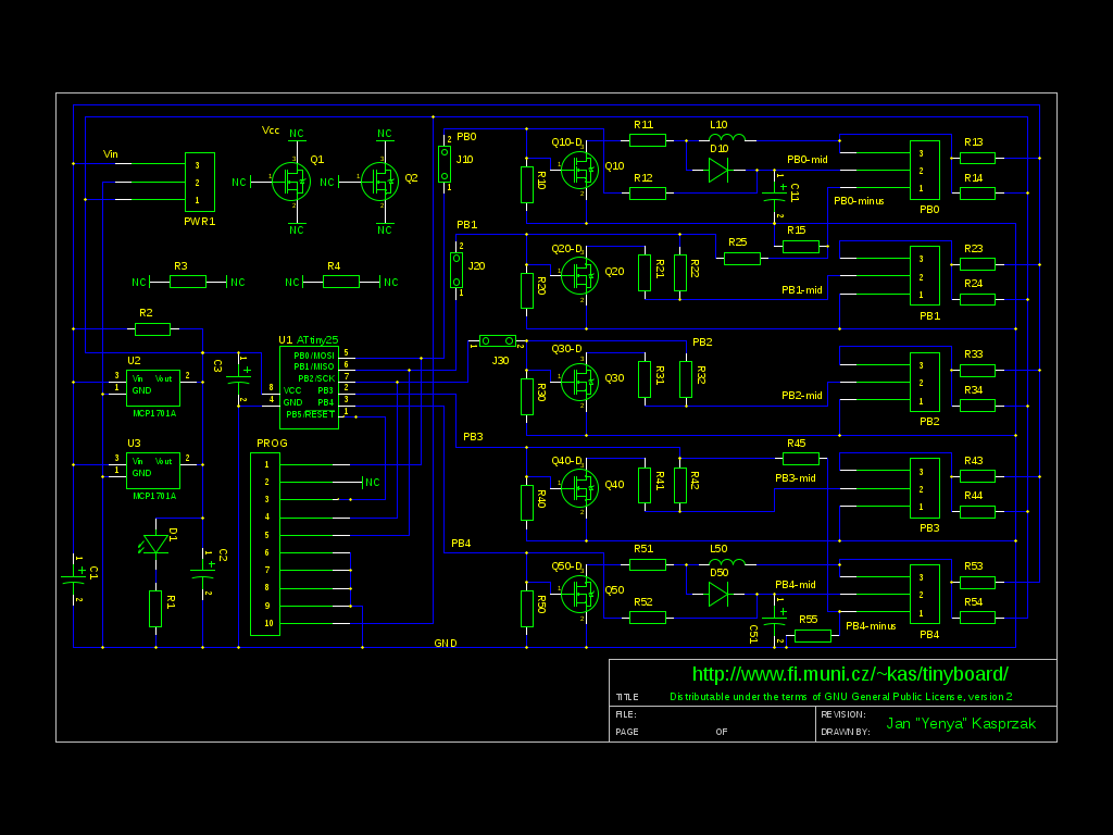 tinyboard schematics