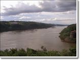 Parana and Iguassu river (Paraguay, Brazil, Argentina)