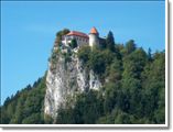 Bled lake, castle